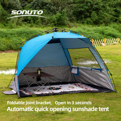 Outdoor 3-4P One-Touch Camping Tent