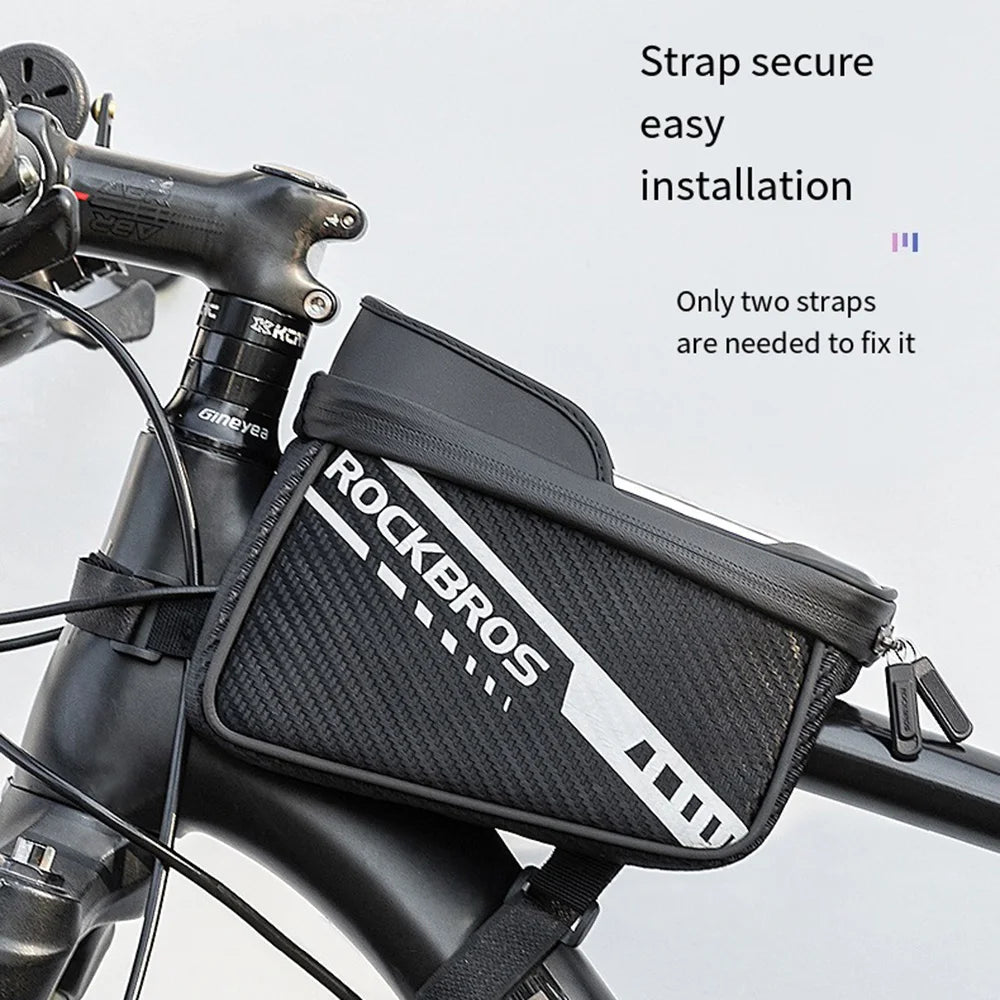 Touch Screen Reflective Bicycle Phone Bag