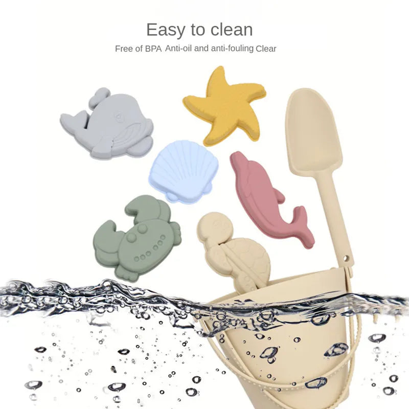 Soft Silicone Sandbox Set