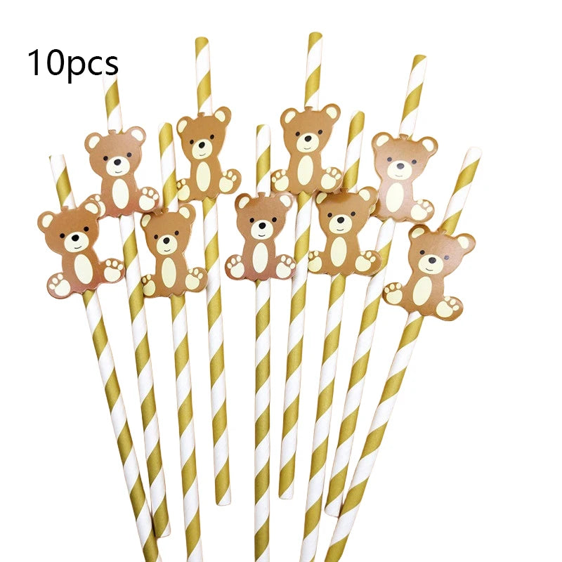 Little Bear Kids Disposable Party Tableware