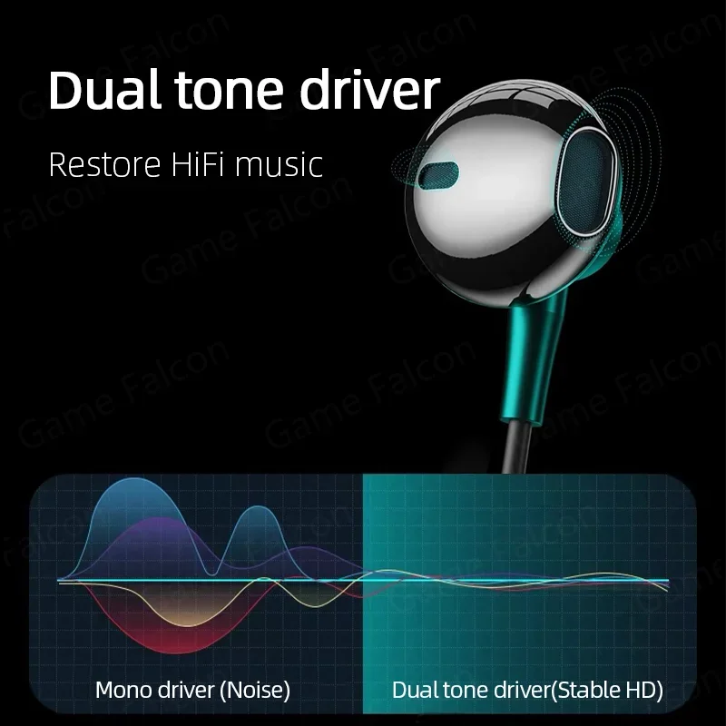 HiFi Bass Stereo Headphone