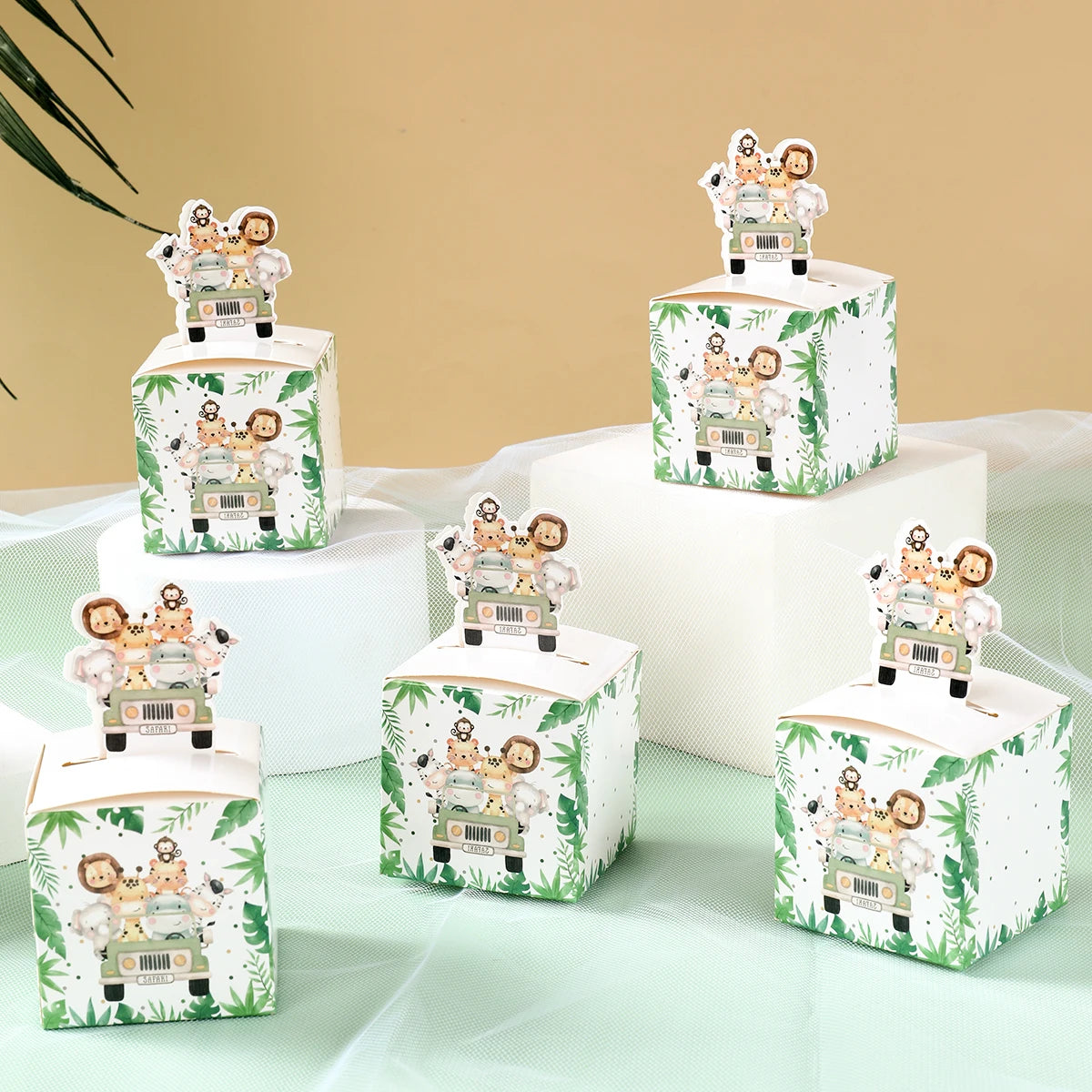 Safari Animal Candy Boxes