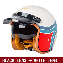 Retro Harley Half Helmet