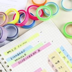 Transparent Fluorescent Index Tabs Flags