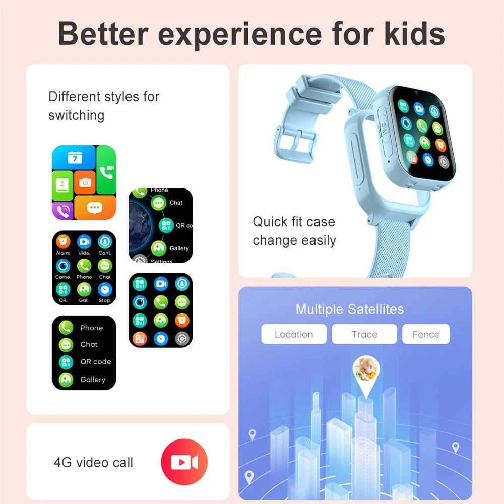 Waterproof 4G Smart Watch