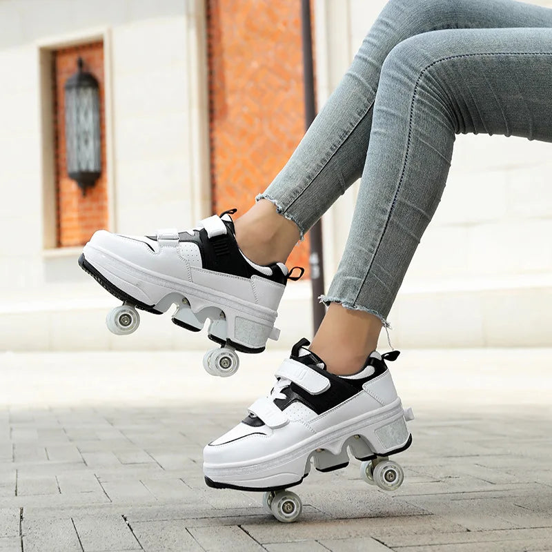 4 Wheels Deform Roller Skate