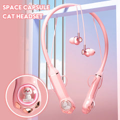 Cute Neckband Bluetooth Headphones