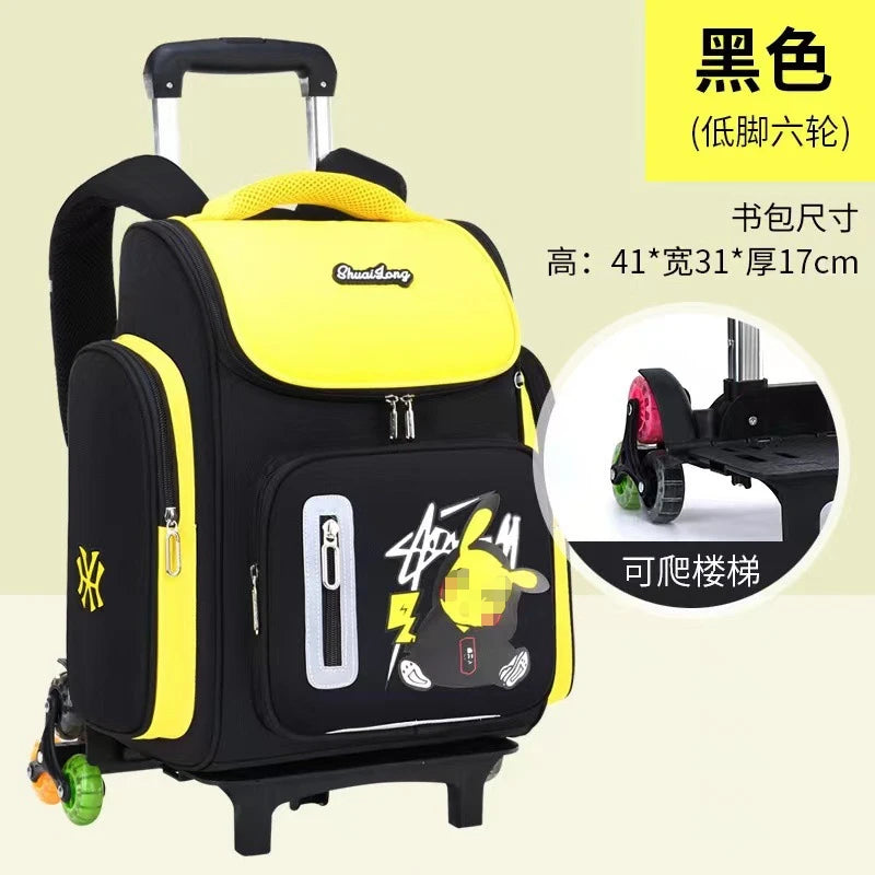 Spinal Protection School Trolley Backpack