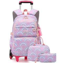 Rolling Waterproof School Bags
