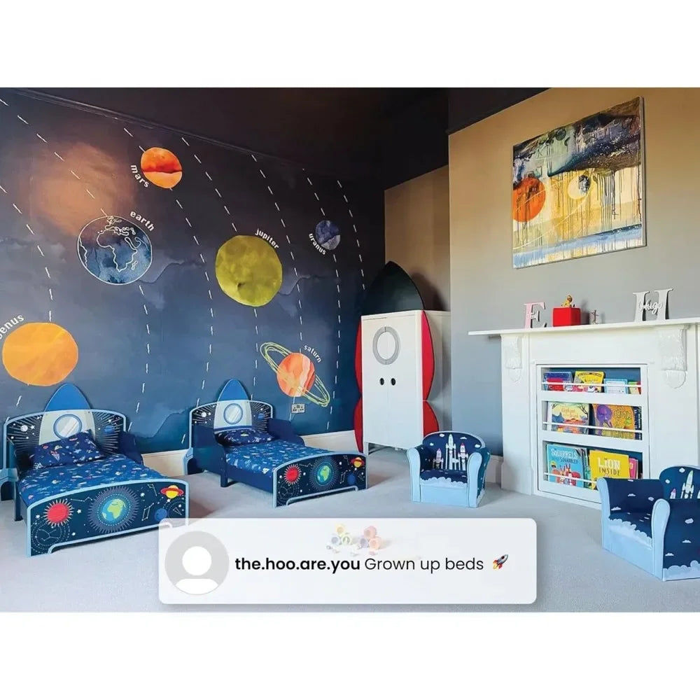 Space Adventures Rocket Bed