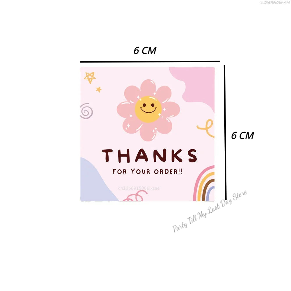 Mini Flower Thank You Cards