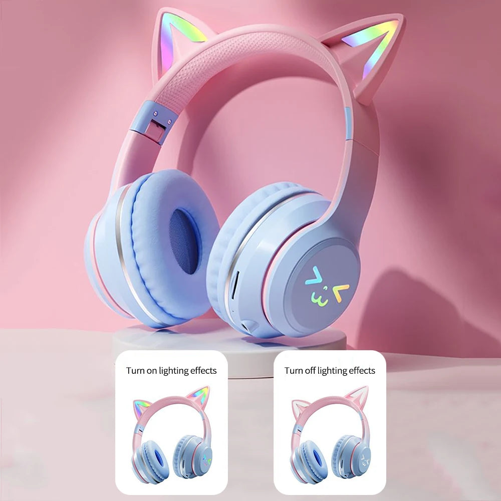 Gradient RGB Wireless Headphones