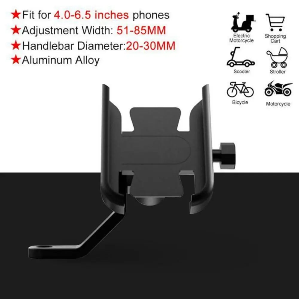 Durable Aluminium Alloy Bike Phone Holder