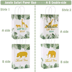 Jungle Safari Handle Paper Bag