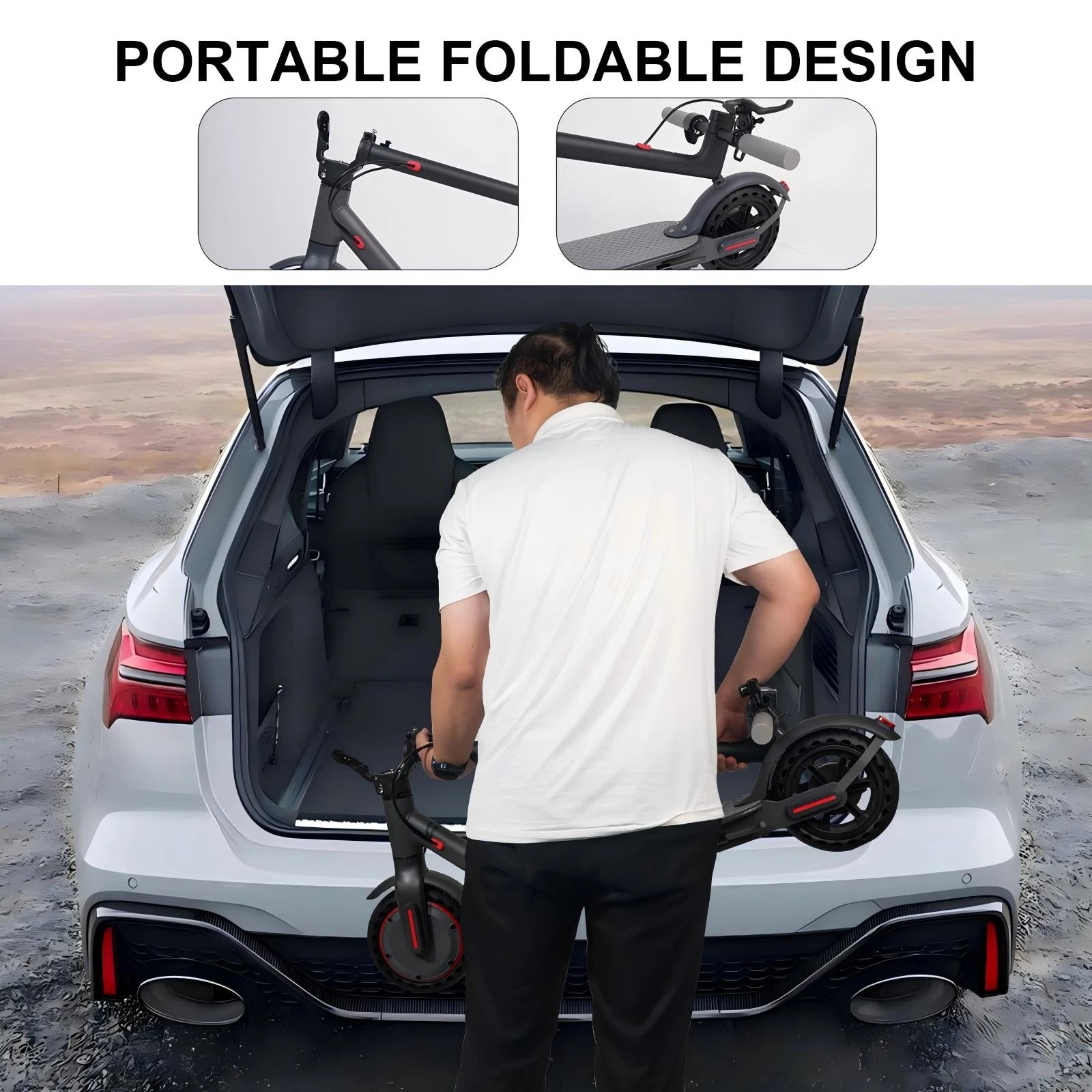 Shock Absorption Anti-skid Scooter