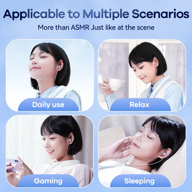 Anti-noise Soft Earphones