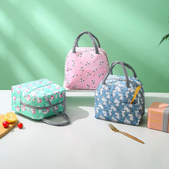 Portable Cartoon Tote Thermal Lunch Box Bag