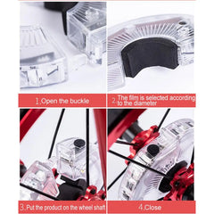 Rechargeable Vibration Sensing Spoke Lights