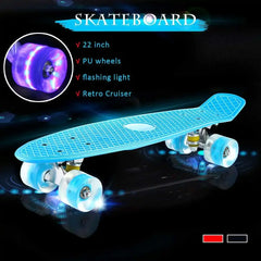 Four-wheel Longboard Pastel Skateboard