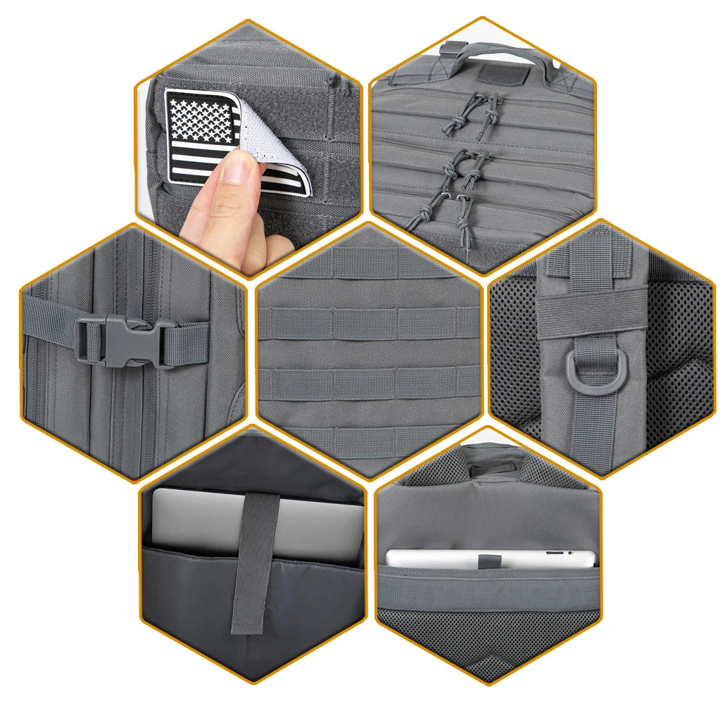 45L Tactical Backpack Molle