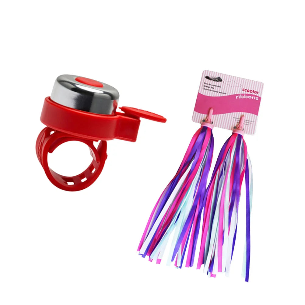 Bell Bindings Shiny Tassel Ribbons
