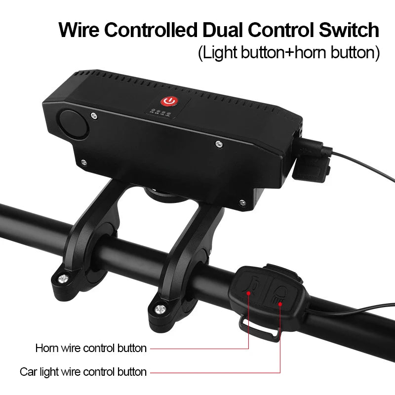 USB Charging MTB Bicycle Light