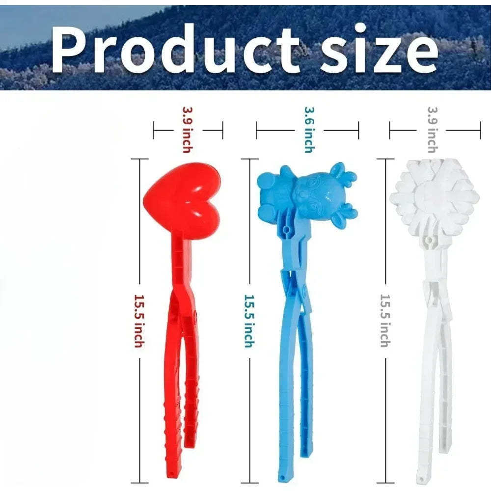 4Pcs Snowball Maker Clip