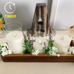 Flickering Flameless Candles Set