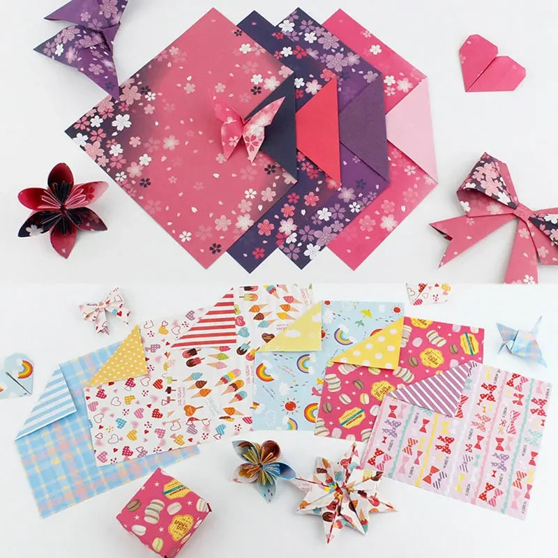 Japanese Floral Origami Kids Materials