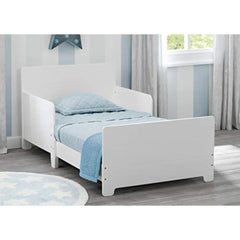 Bianca White Elegant Toddler Bed