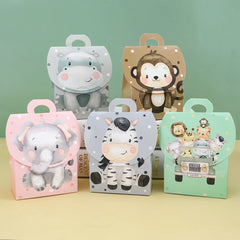 Jungle Animals Candy Boxes