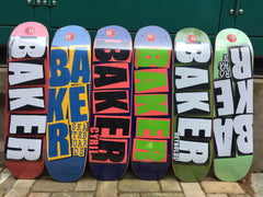 Add Grip tape Baker Skateboard deck