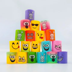 Neon Rainbow Plastic Smile Magic Toys