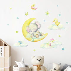 Little Sleep Elephant Wall Stickers