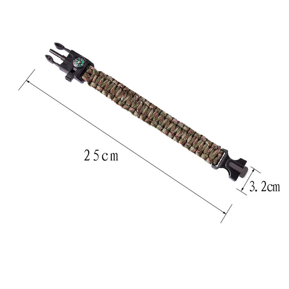 Paracord Adjustable Emergency Bracelet