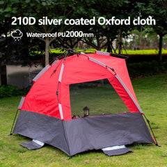 Outdoor 3-4P One-Touch Camping Tent