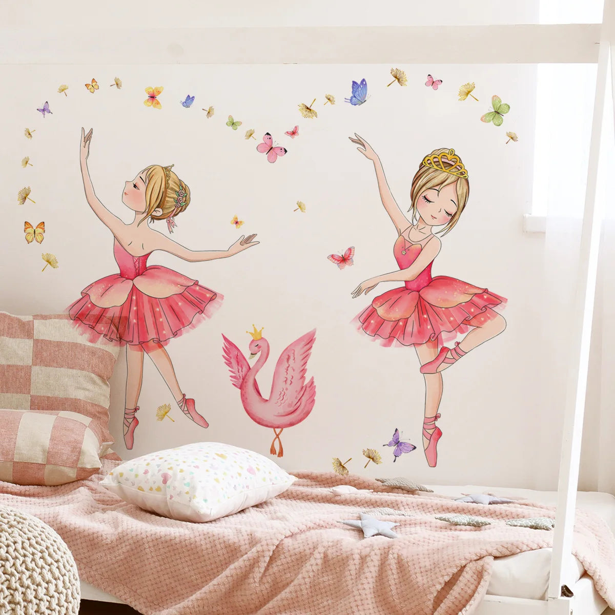 Ballet Girl Vinyl Wall Stickers