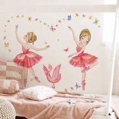 Ballet Girl Vinyl Wall Stickers