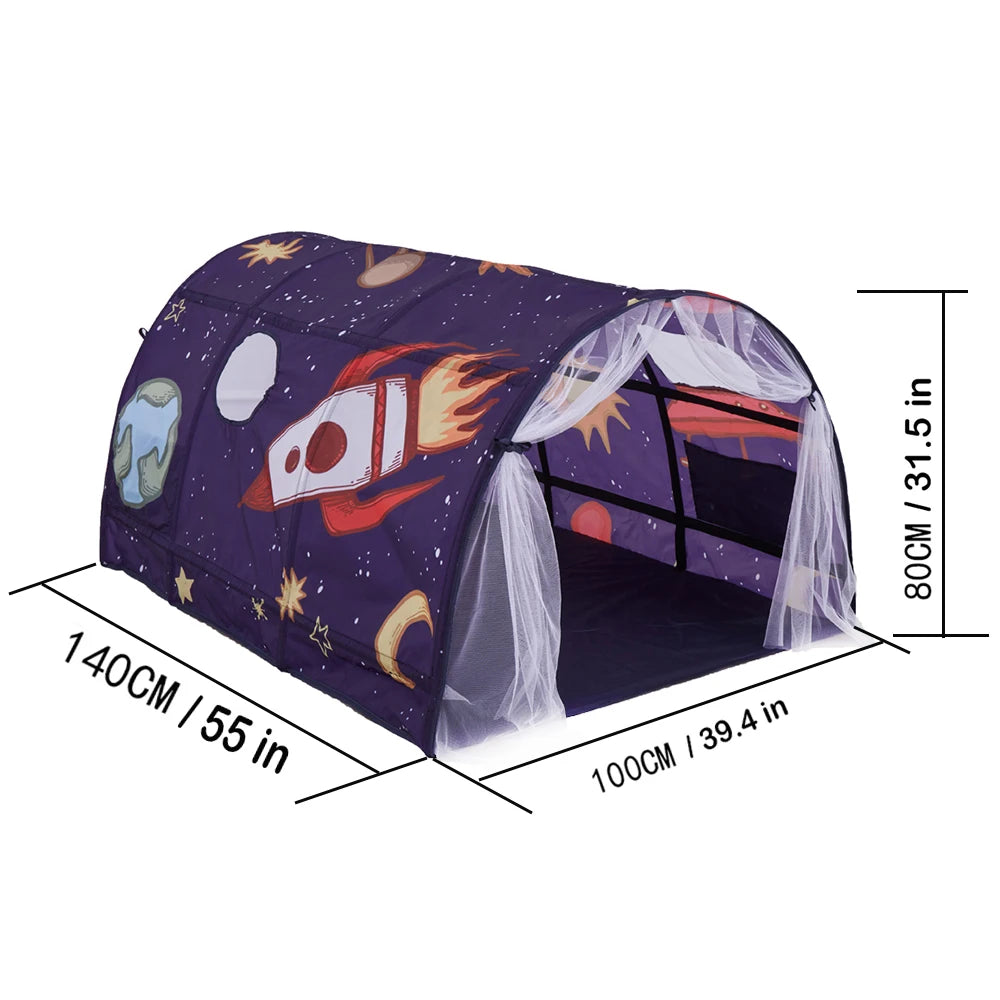 Portable Children's Star Rocket Tent