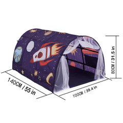 Portable Children's Star Rocket Tent