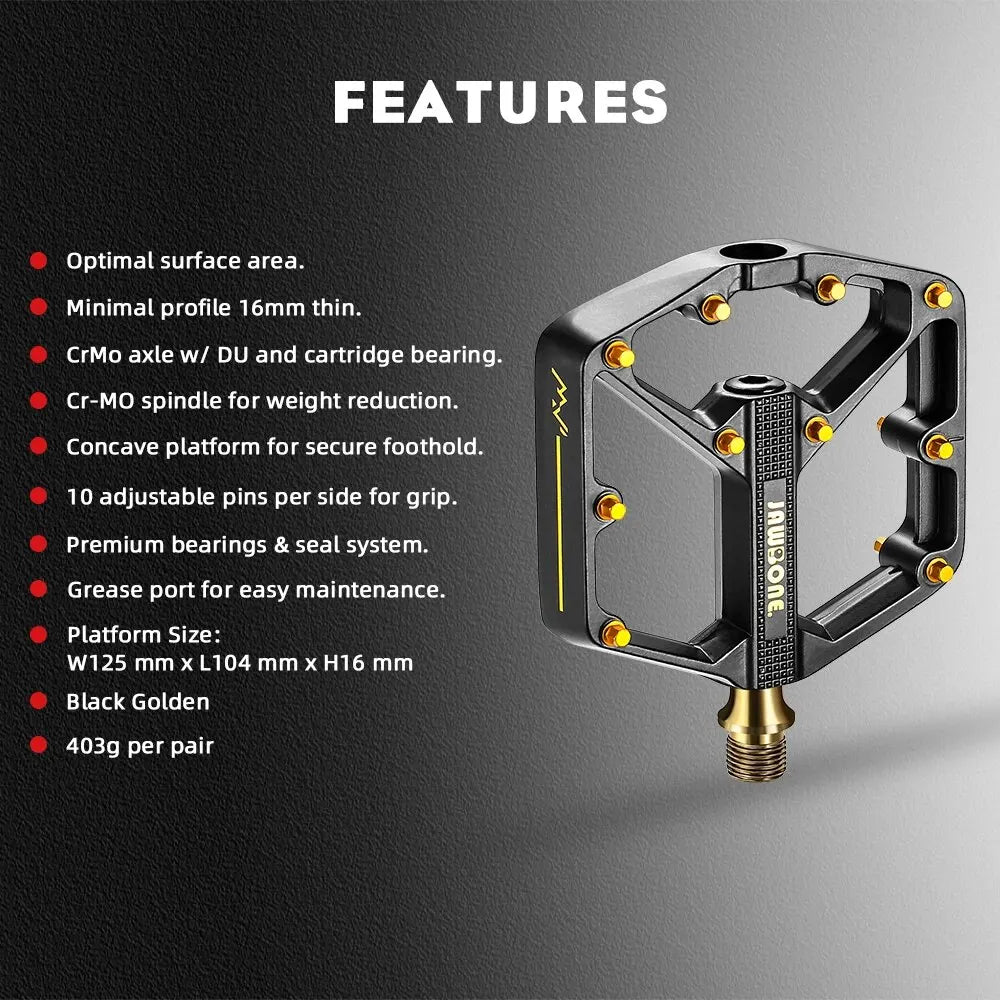 Mountain Bicycle Flat Pedals