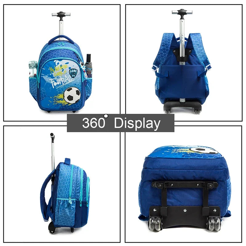 Rolling Backpack Wheeled Backpack