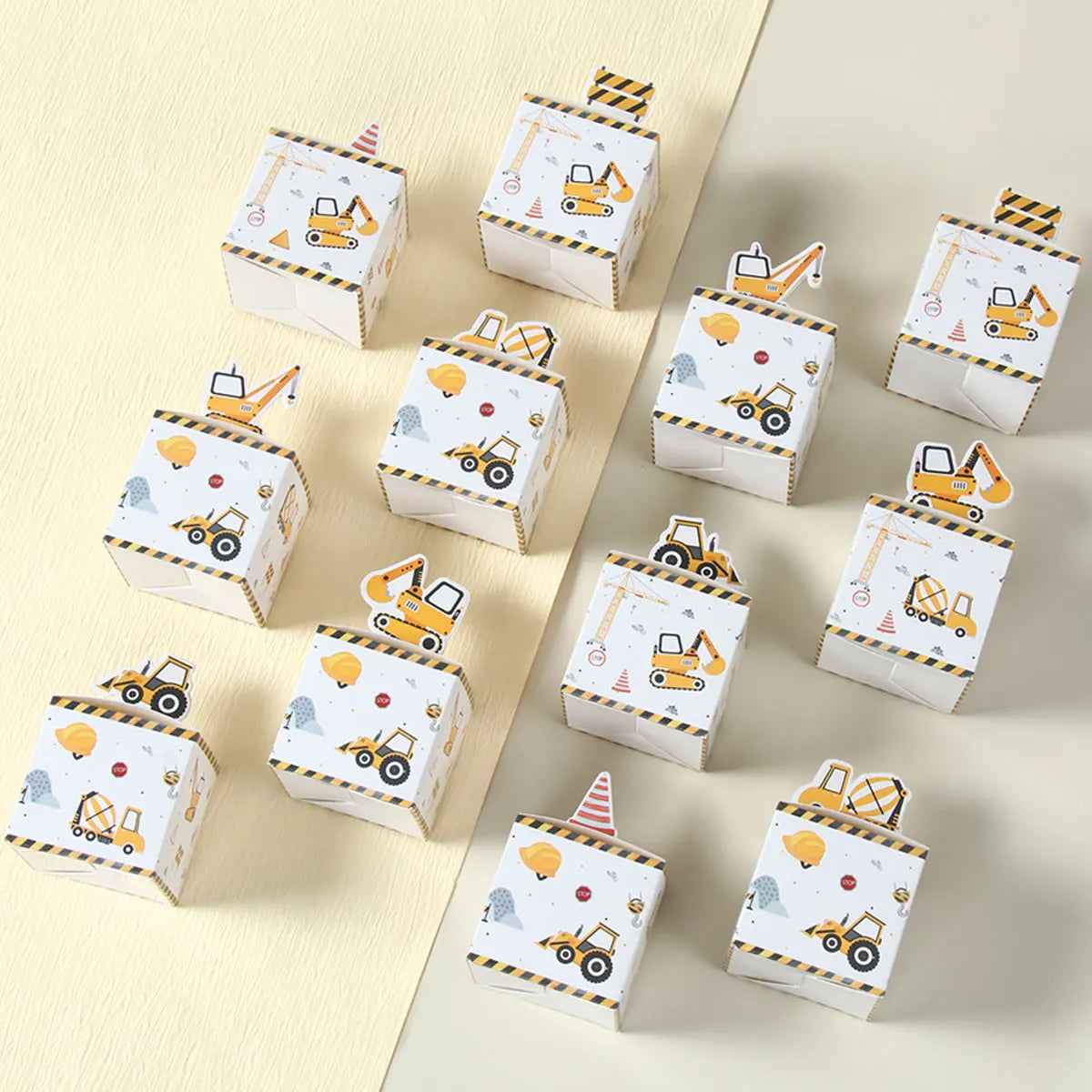 Construction Truck Candy Bags