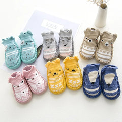 Fashion Baby Socks Rubber Soles
