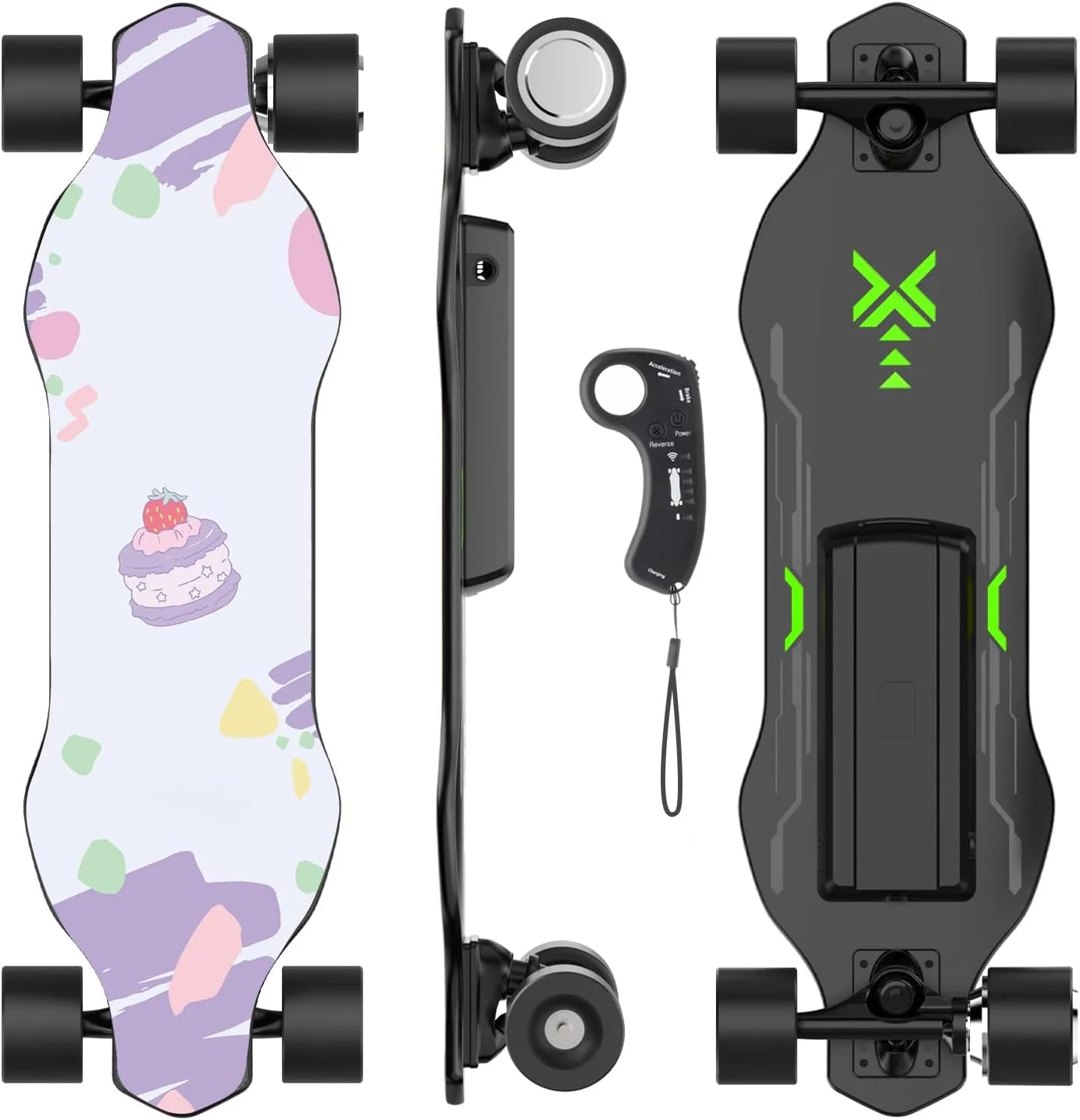 Replaceable Pedal Sticker Design