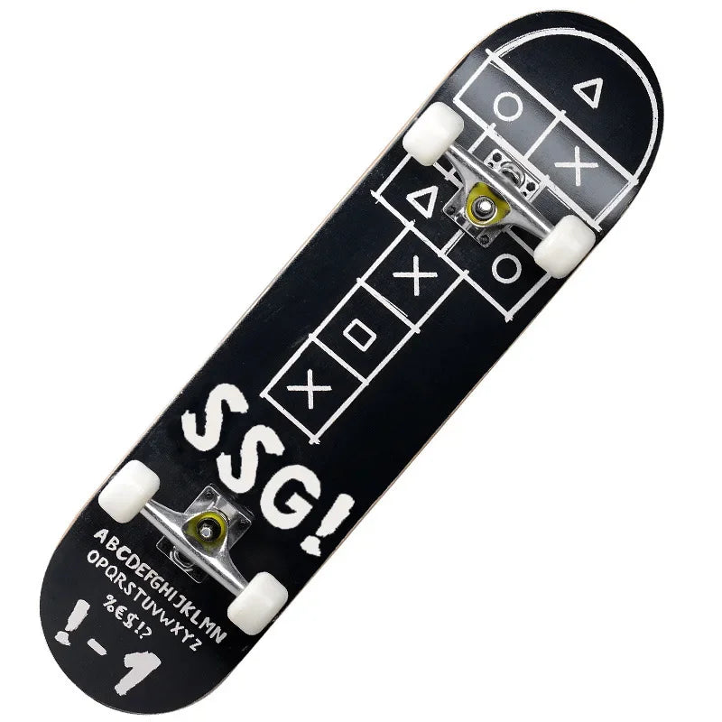 Double Rocker High Elasticity Skateboard
