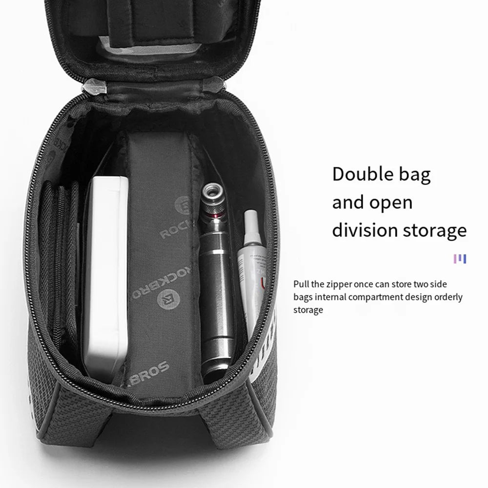 Touch Screen Reflective Bicycle Phone Bag