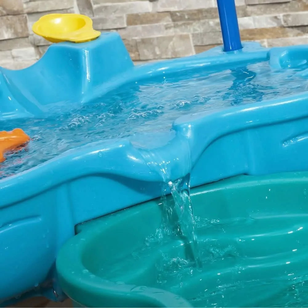 Two-Tier Outdoor Kids Water Sensory Table