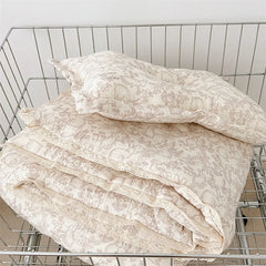 Baby Camellia Rose Muslin Blanket