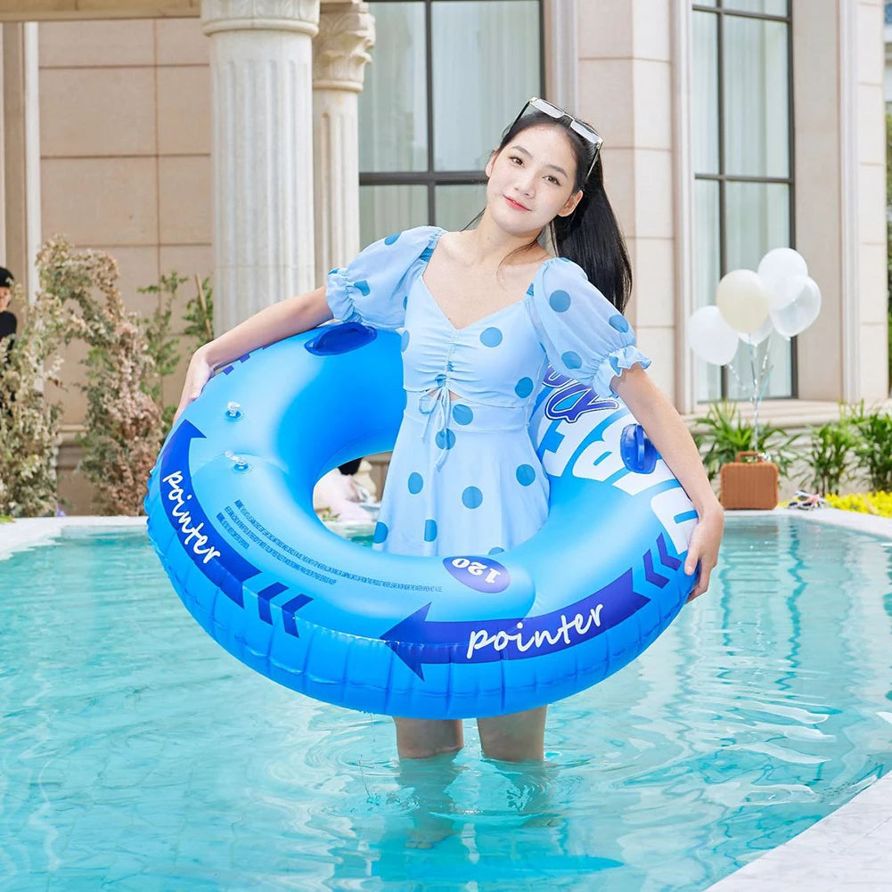 Thickened Swimming Circle with Handle
